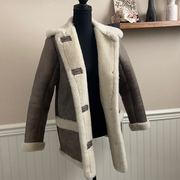 Abercrombie & Fitch Jackets & Blazers - Winter leather coat
